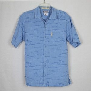 Columbia Men's Medium Shirt Short Sleeve